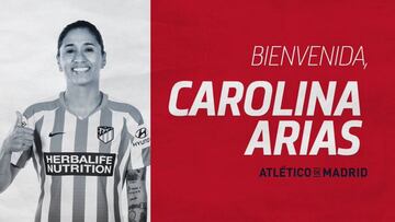 La colombiana Carolina Arias, nuevo refuerzo del Atlético