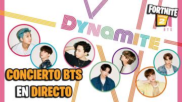 Fortnite: concierto de BTS en directo; Dynamite con coreografía