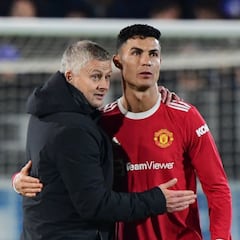 Solskjaer: "No entiendo que la gente critique a Cristiano"
