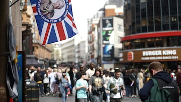 It might rain in London over the coronation weekend.