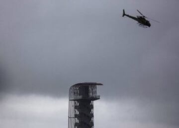 El huracán 'Patricia' se podría transformar en tormenta y podría cancelar la carrera del fin de semana. 