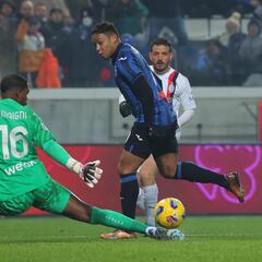 Gasperini y el gol de Muriel: “Quedará en la historia de Atalanta”