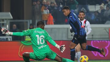 Lui Fernando Muriel marcó un golazo ante Atalanta. Gian Piero Gasperini elogió el gol del colombiano