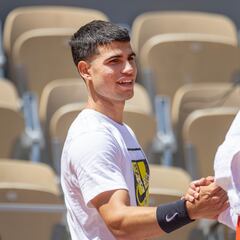 Alcaraz y Djokovic, bajo la sombra de Rafa Nadal en Roland Garros