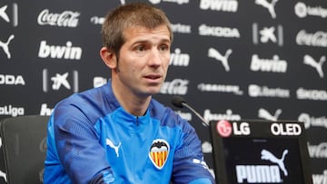 Albert Celades, entrenador del Valencia. 