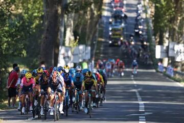 Los abanicos finales sorprendieron a varios favoritos: Landa, Pogacar, Porte...