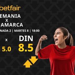 Alemania vs. Dinamarca: horario, dónde ver, pronósticos y clasificación