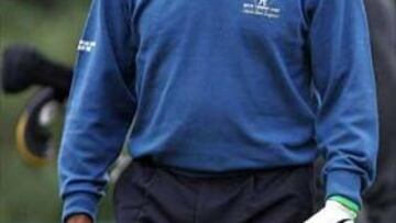 <B>AGRUDULCE. </B>El regreso de Seve a la competición se ha saldado con seis sobre par.