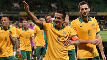 Tim Cahill, capit&aacute;n de Australia