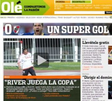 Portadas de la prensa extranjera