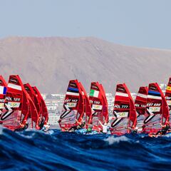 Nacho Baltasar se baja del podio tras la segunda jornada en Lanzarote