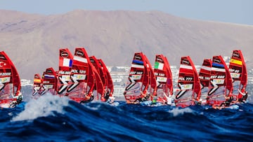 Nacho Baltasar se baja del podio tras la segunda jornada en Lanzarote
