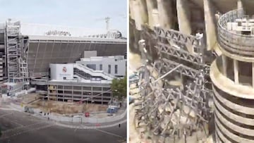 Avanza el Bernabéu: así van las obras de remodelación