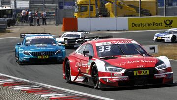 #33 Rene Rast, Audi RS5 DTM, #2 Gary Paffett, Mercedes-AMG C 63 DTM