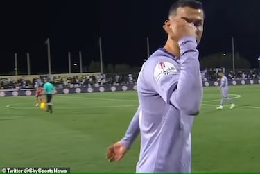 Cristiano estalla: “No queréis jugar...”