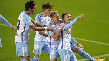 Málaga 2 - Rayo Vallecano 0: resumen, goles y resultado