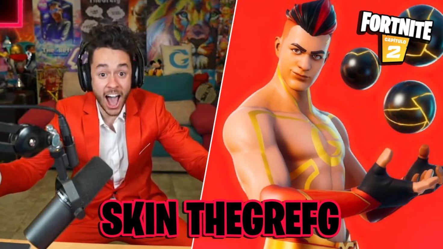 Así es el skin de TheGrefg en Fortnite; precio, fecha, baile y más