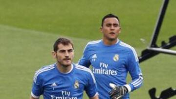 Iker Casillas: “Quiero felicitar a Keylor Navas por su debut”