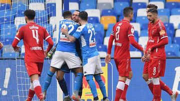 Napoli – Perugia (2-0) Resumen y goles: Copa Italia, octavos