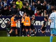 Málaga CF-RC Deportivo.
Liga Hypermotion.
Primer gol deportivo.