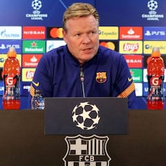 Koeman, no a un marcaje al hombre e Mbappé: "No soy partidario"
