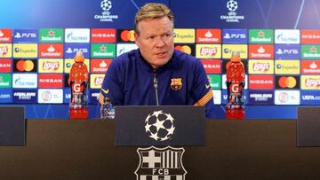 Koeman, no a un marcaje al hombre e Mbapp¨¦: "No soy partidario"