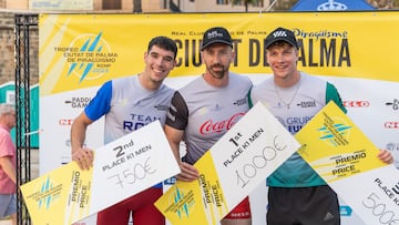 Carlos Arévalo y Teresa Portela ganan el primer Ciutat de Palma de Piragüismo