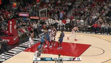 Resumen de Portland Trail Blazers-Minnesota Timberwolves
