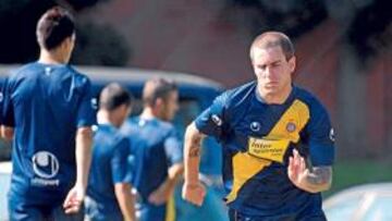 <b>A PUNTO. </b>Fernando Marqués ha demostrado estar en forma para ganarse la oportunidad de salir a jugar en Riazor..