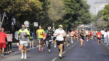 Maratón CDMX 2022: horarios, afectaciones y alternativas viales