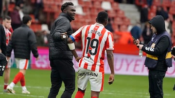 05/01/26 PARTIDO SEGUNDA DIVISION
SPORTING DE GIJON - MALAGA
CAICEDO CONSUELA A OTERO AL FINAL DEL PASADO PARTIDO