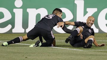 El mediocampista albiceleste se sintió de maravilla con su gol y asistencia que dio la primera victoria de la temporada al club de la Florida.