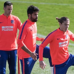 Lucas y Vitolo ya estarán la próxima semana a las órdenes del Cholo