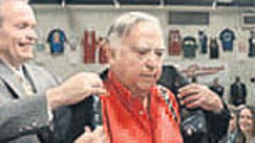 Chaqueta única para Pedro.