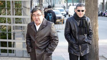 Vicente Belda y Jos¨¦ Ignacio Labarta, durante el juicio de la Operaci¨®n Puerto.