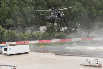 Las inundaciones de la región italiana de Emilia Romaña están dejando numerosos destrozos pero lo peor son los al menos nueve muertos y las 13.000 personas evacuadas. No se ha librado el circuito de Imola que acogía este fin de semana el Gran Premio de Fórmula 1, finalmente suspendido. 
