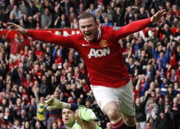 26 millones fue el total de lo que ingresó Rooney el año pasado, de ellos fueron 20 los que le pagó el club.