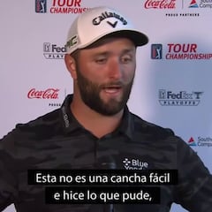 La aplaudida reflexión de Rahm antes de la ronda final