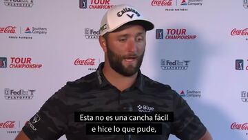 La aplaudida reflexi車n de Rahm antes de la ronda final