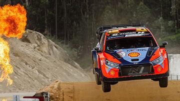Dani Sordo regresa con fuerza y es el m¨¢s r¨¢pido en Portugal