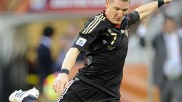 <b>REFERENTE DE LA SELECCIÓN.</b> Schweinsteiger está siendo de los jugadores más destacados de Alemania en el Mundial.