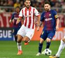 Olympiacos-Barcelona en imágenes