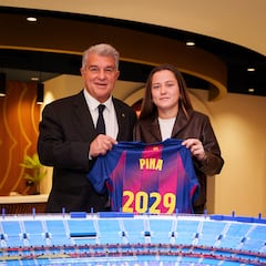 El Barcelona ata a su diamante: Claudia Pina
