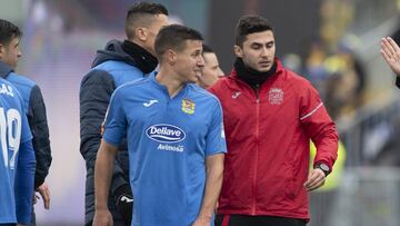 Jos&eacute; Fran, baja de &uacute;ltima hora del Fuenlabrada ante el Racing