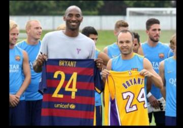 Kobe Bryant y el Barcelona