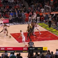 Los Bulls asaltan Atlanta en un partido de récord: 3ª máxima anotación histórica de la NBA