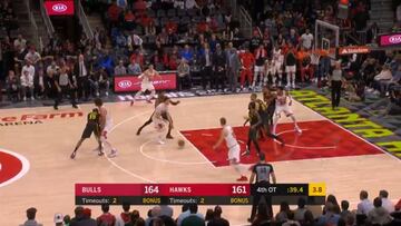 Los Bulls asaltan Atlanta en un partido de récord: 3ª máxima anotación histórica de la NBA