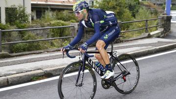 Alejandro Valverde, durante el pasado Giro de Lombard&iacute;a.