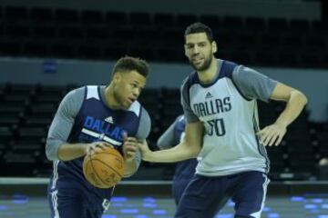 Suns y Mavericks ya entrenaron en la Arena Ciudad de México