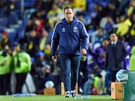 Andre Soares Jardine head coach of America during the 2nd round match between America and Atletico de San Luis as part of the Liga BBVA MX, Torneo Clausura 2026 at Ciudad de los Deportes Stadium, on January 14, 2026 in Mexico City, Mexico.